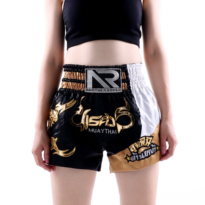 Kickboxning mma shorts fight fighter grappling muay thai herr barn trunks