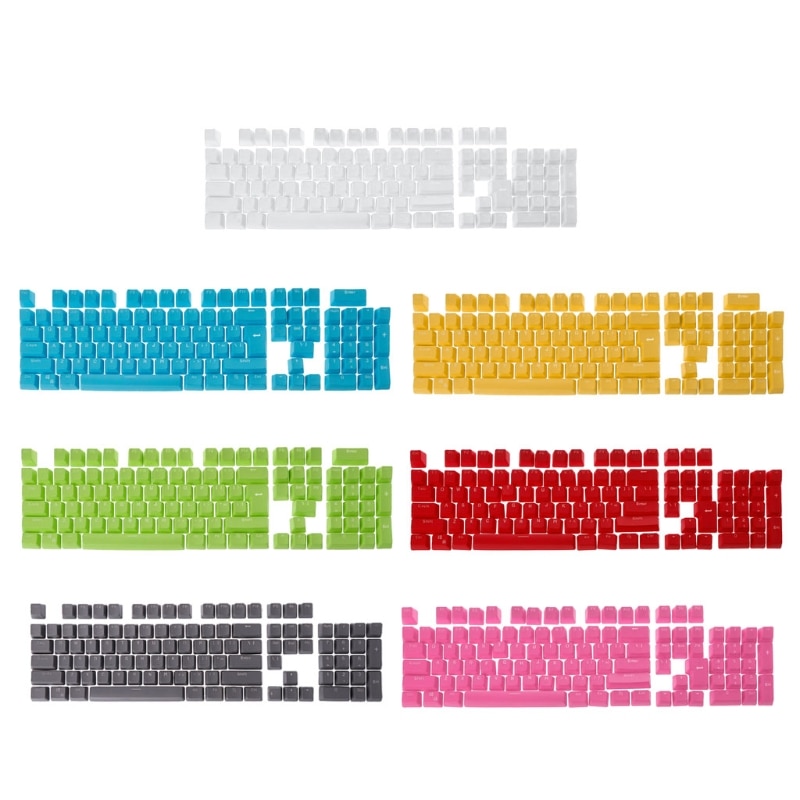 Pbt 104 Keyscaps Toetsen Doubleshot Backlit Verscheidenheid Van Kleur Keuzes Voor Cherry Mx Mechanische Toetsenbord Keycap