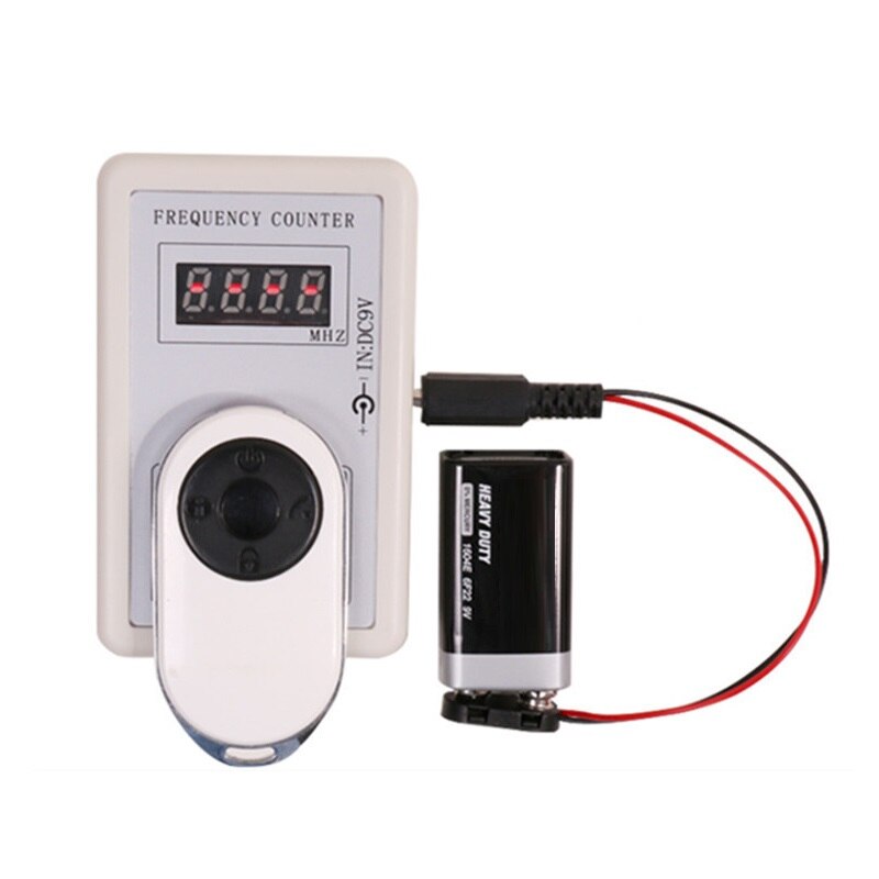 Handheld Remote Control Frequency Meter Wireless Remote Frequency Tester Garage Door Remote Control Frequency Tester 450Mhz
