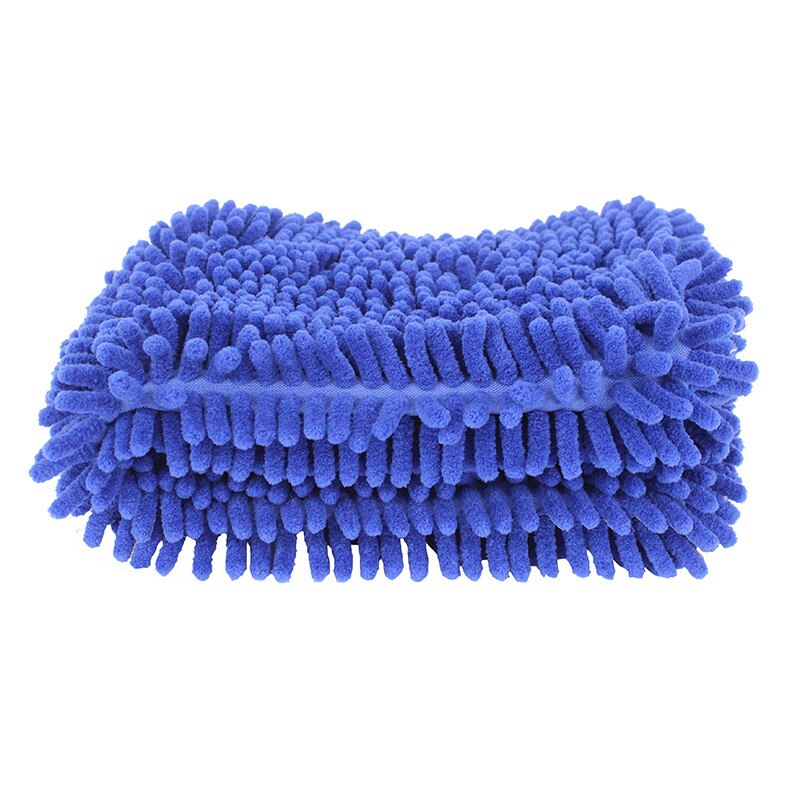 Imukykyinen nopeasti kuivuva koiran kissa pyyhe chenille mikrokuitu shammy lemmikki kylpy shampoo pyyhe tasku likaa hylkivä pyyhkeet lemmikkieläintuote: Sininen / L 33 x 80cm