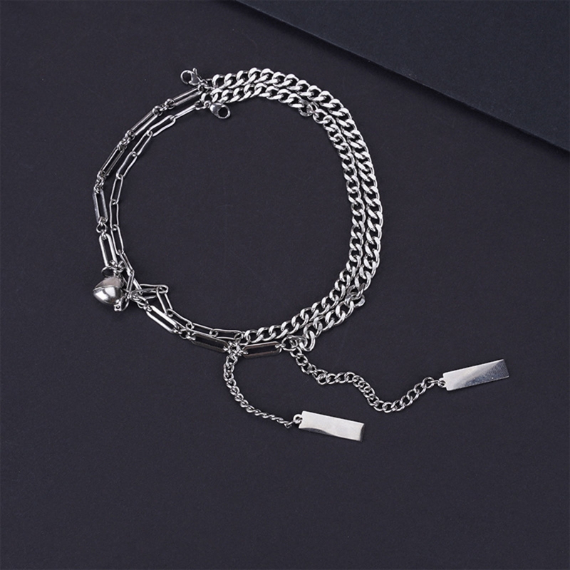 1/2 magnetische partnerarmbänder für damen und herren – passende armbänder für verliebte, freund/freundin oder Partner