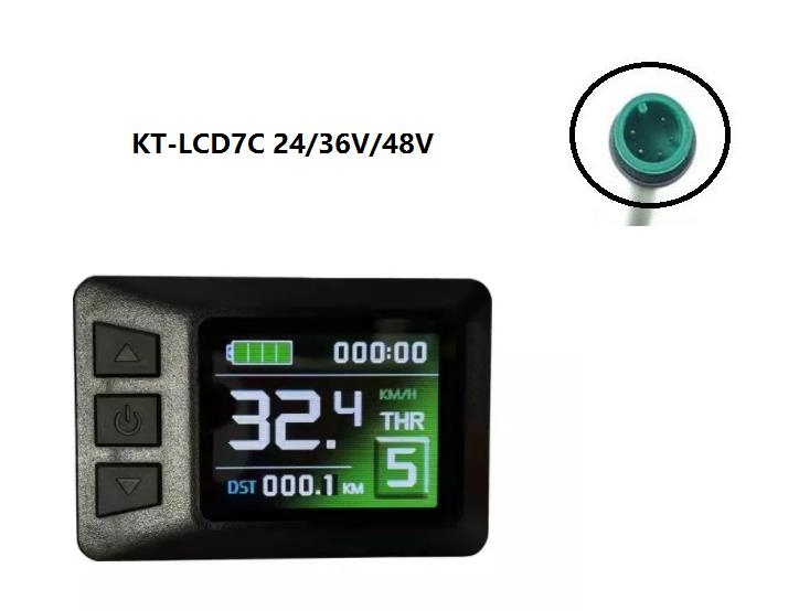 KT Serie Instrument LCD4 LCD10Y LCD10YN LCD10H LCD9 LCD8YN LCD8Y LCD4 LCD8H LCD8S Elektrische Fiets Control Smart Lcd-scherm: LCD7U WP