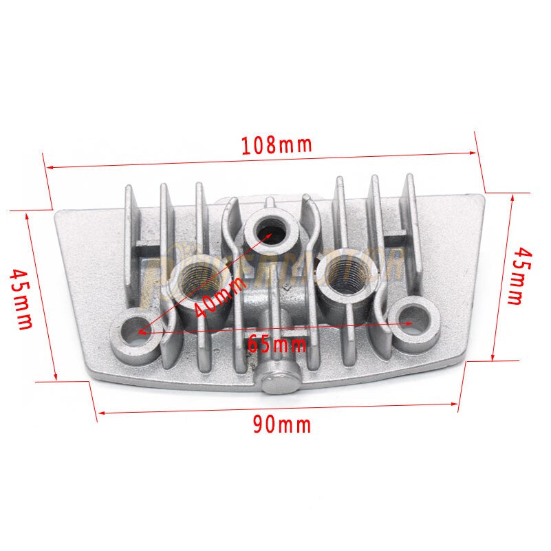 Motorcycle Oil Cooling Cooler Chinese Made Radiator Oil Cooler Set For 50cc 70cc 90cc 110cc 125cc 140cc Horizontal Engine