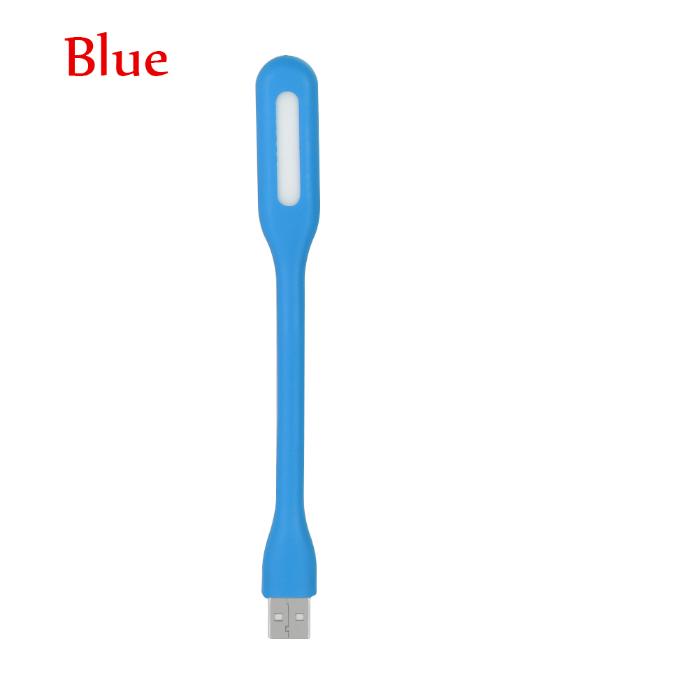 Multifunktions Mehrfarbig Mini USB LED Licht Computer Lampe Notizbuch PC Laptop Lesen Nacht Auto Zubehör Auto Styling Ornament: Blau