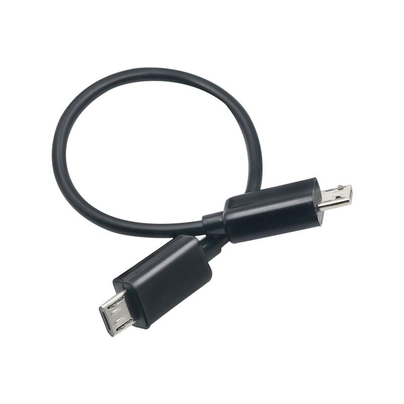 1pc Micro USB Type B Male To Micro B Male Converter OTG Adapter Lead Data Cable