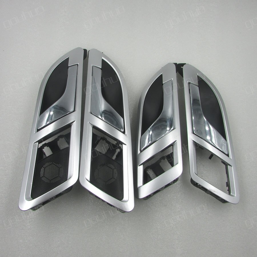 Poignée de porte intérieure, pour VW Lavida /Skoda superbe 01-08, poignée intérieure, placage argent