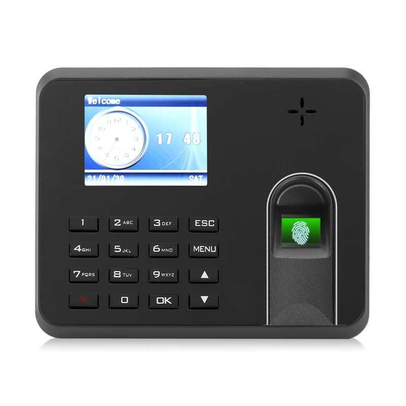 Password Access Control Systerm 2.8in TFT Independent Access Control Systerm Fingerprint Password Attendance Machine 110‑270V