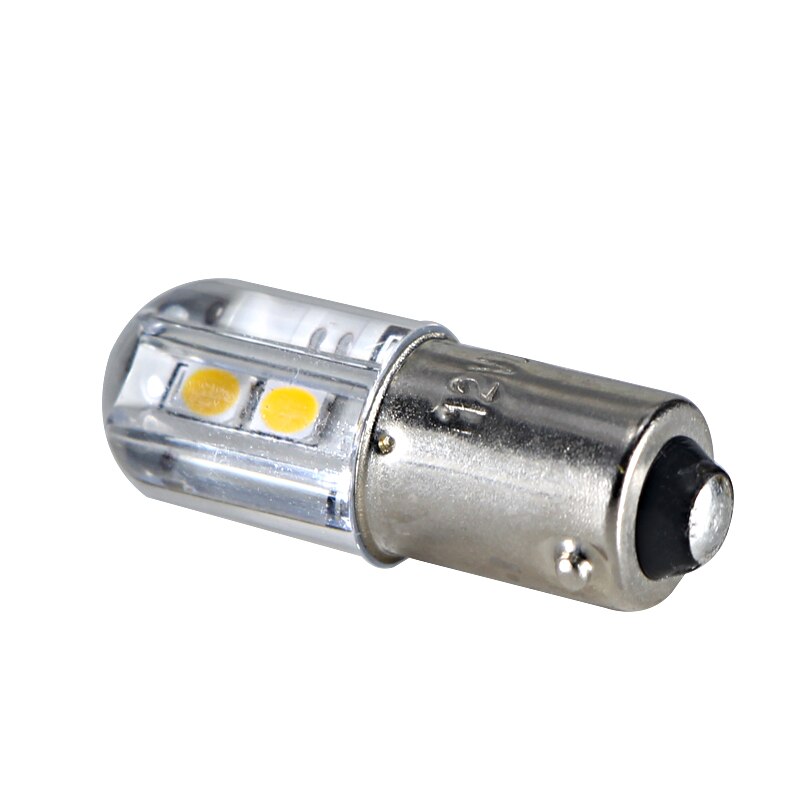 BA9S T4W luz Interior del coche 6v 12v 24v 36v 48v 220v marcador lateral automático bombilla de lectura trasera de respaldo lámpara de matrícula de puerta de camión 12 V