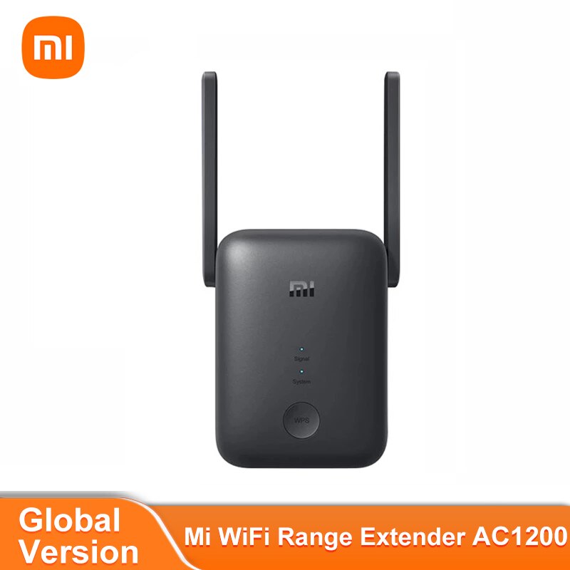 Xiaomi mi wifi range extender  ac1200 til trådløs router 1200m wifi repeater pro forstærker netværksudvidelse 2.4 ghz 5 ghz roteador