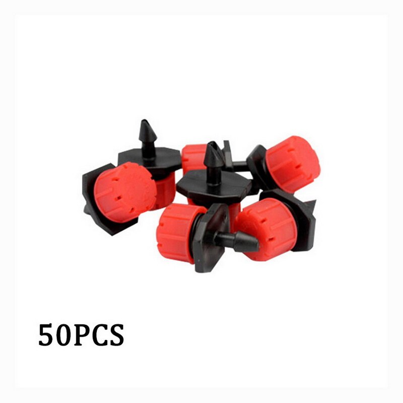 200 Verstellbare Tropfbewässerungsstrahler – 1/4" Für 4/7 Mm Schlauch, 360° Bewässerung, Selbstreinigend