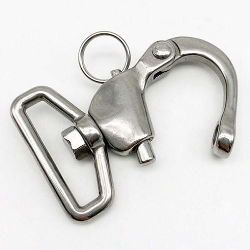 Stainless Steel Swivel Shackle Quick Release Boat Anchor Chain Eye Shackle Swivel Snap Hook For Marine Architectural