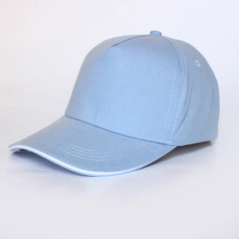 Neue unisex Baseball Kappen hysterese Hütte Ich bin freien Sport Hütte Sommer schlicht Sonnenhut Einstellbar Baumwolle Kappen TSLM1