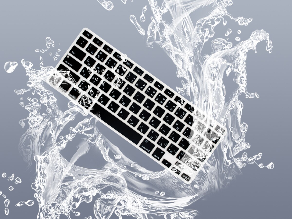 HRH Waterproof Japanese Silicone keyboard Cover Skin Protector For Macbook Air Pro Retina 13 15 17 All Before USA Version