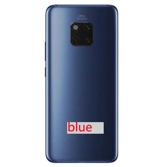 Nuovo alloggiamento OEM Mate20 Pro per Huawei Mate 20 Pro coperchio batteria in vetro riparazione sostituzione porta posteriore telefono posteriore: MT20PRO COVER BLUE