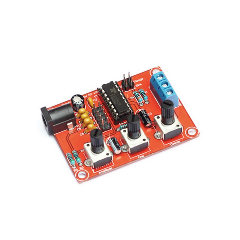 Hoge Precisie Signaal Generator Diy Kit Sine Driehoek Vierkante Wave 1Hz-1Mhz