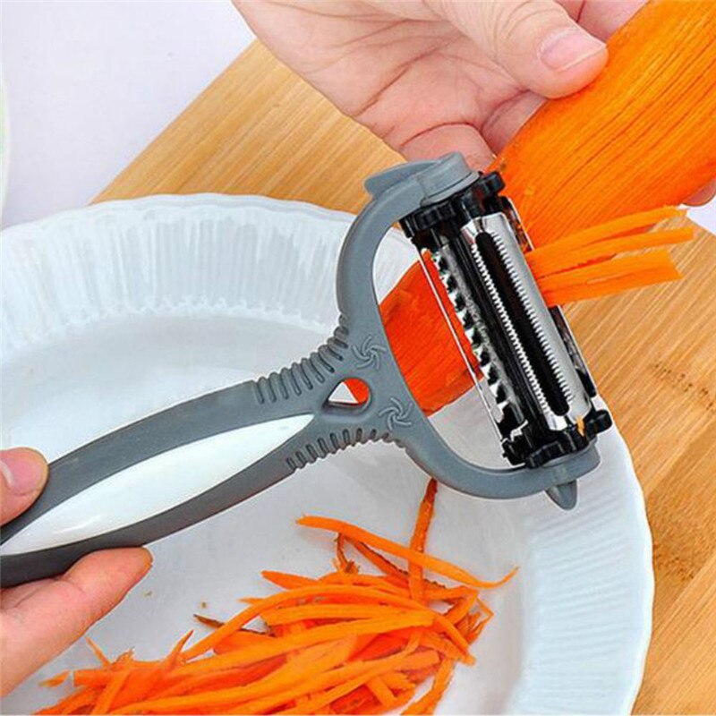 4 w 1 obrotowa obieraczka robić marchwi, ziemniaków, pomarańczy, krajalnica robić warzyw i owoców