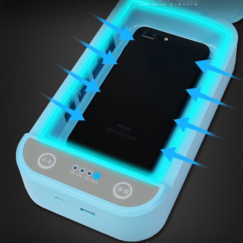 Le plus désinfecteur Ultraviolet portatif de Double boîte de désinfection UV pour l'hygiène de sécurité de stérilisateur de téléphone bonne Performance de cachetage