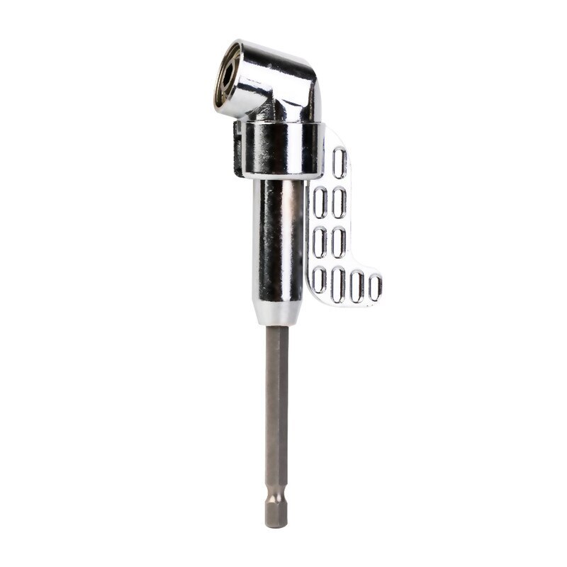 Juego de destornillador angular de 105 grados, llave de torsión, adaptador de zócalo de 1/4 pulgadas, hexagonal, accesorios de taladro eléctrico: long