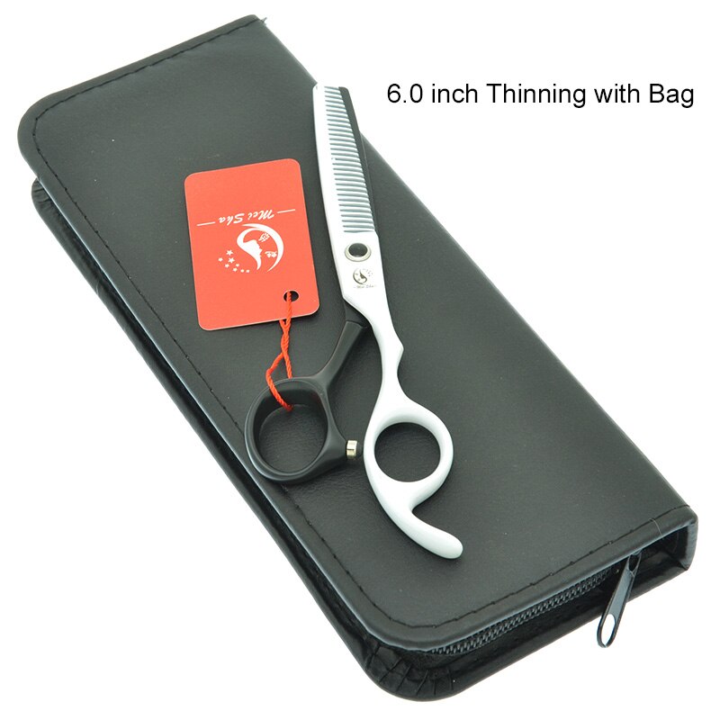 Ciseaux professionnels pour animaux de compagnie, 6.0 pouces, , pour toilettage de chien, coupe de poils d'animaux, ciseaux amincissants, accessoires pour chiens, A0076A: A0075A-06-60