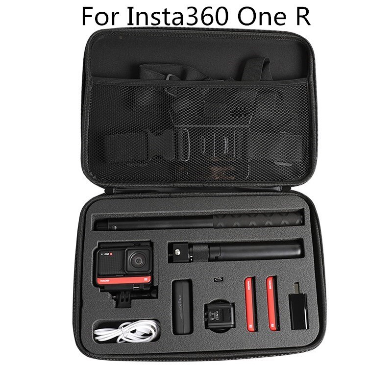 Hand Case Portable Storage Bag for Insta360 ONE R Action Camera Wrist Carring Cases Suitcase For Insta360 One R Accessories