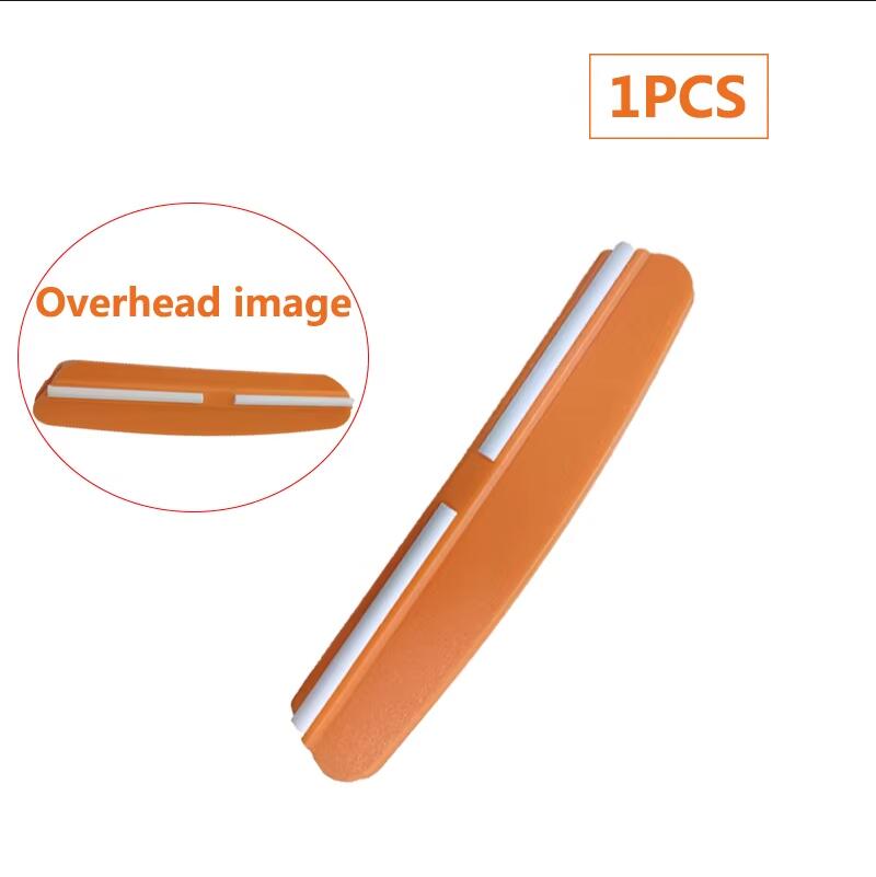 Guía angular, piedra de afilar, afilador de cuchillos fijo, accesorios de piedra de afilar de 15 grados, herramienta auxiliar para cuchillos de cocina, piedra de aceite: Naranja