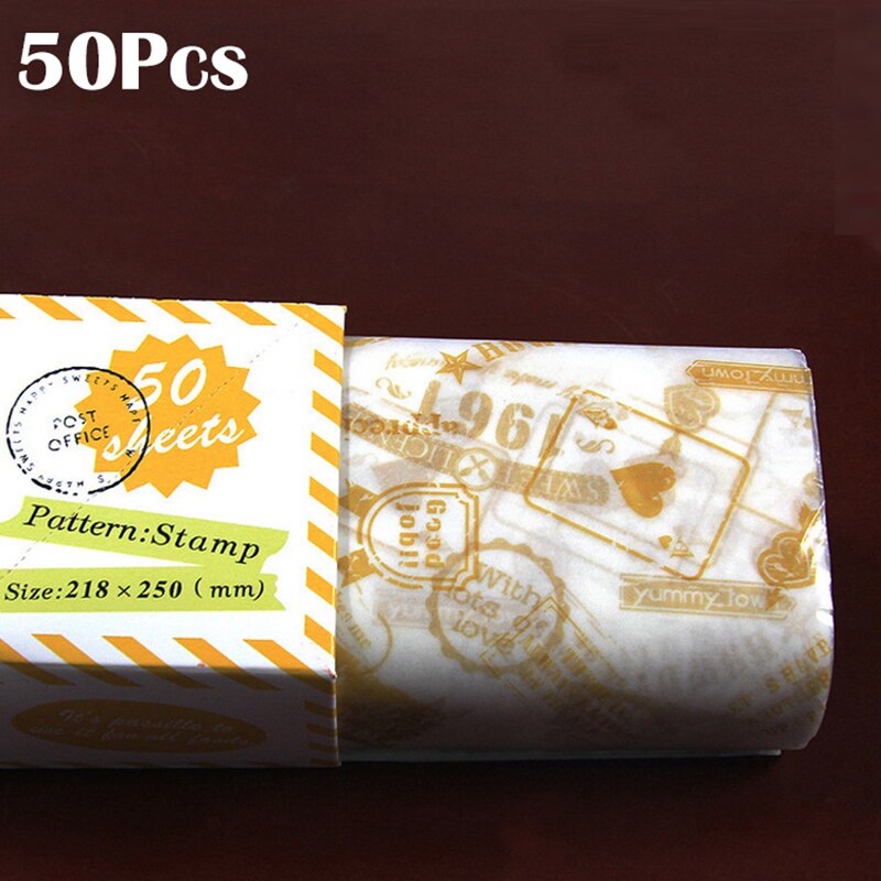 50 vokspapir matfettfast papir: Type 3