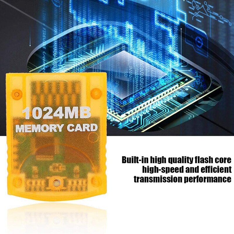 1024MB Memory Card Game For WII Game Square Game Console,High-Speed and Efficient Transmission Performance: Default Title