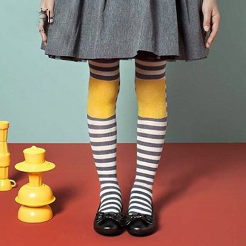 frühling Herbst Strumpfhosen Für Mädchen Baumwolle freundlicher Strumpfhosen Karikatur Gedruckt Strümpfe Strumpfhosen lässig Niedlichen freundlicher Kleidung