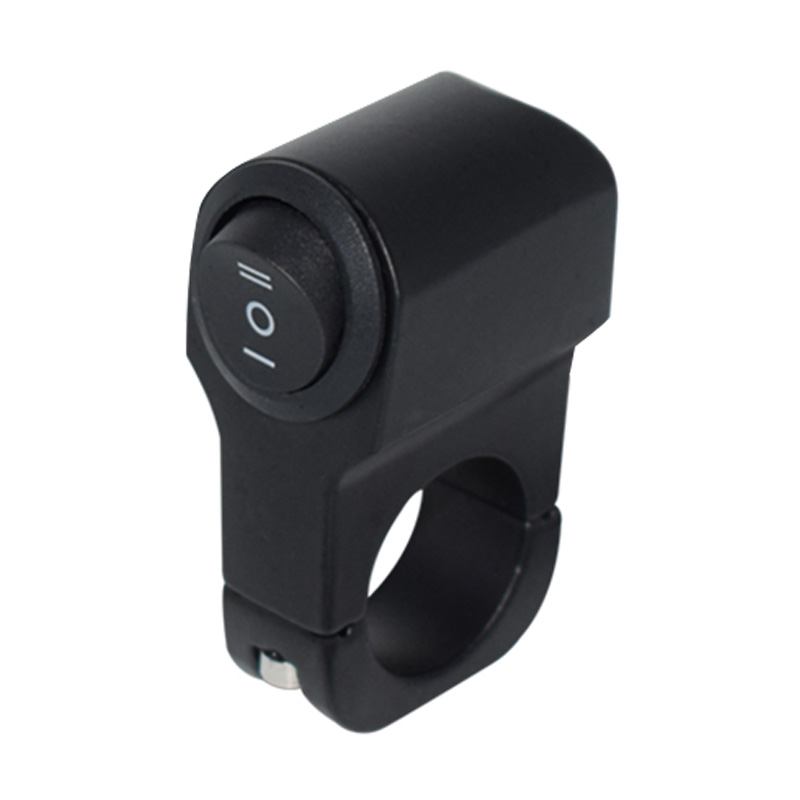 1" 24.5mm Motorcycle Switches Handlebar Mount Switch Headlight Hazard Brake Fog Light ON OFF Switch Button With Indicator Light: 625