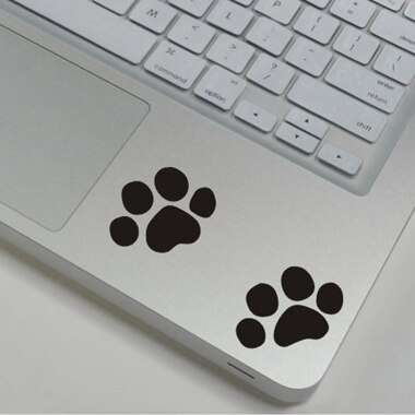Trackpad autocollants pour Macbook air pro retina 13 15 dessin animé cahier étanche autocollant de peau pour Lenovo/Xiaomi/HP/Asus/Dell: WS-black(107)