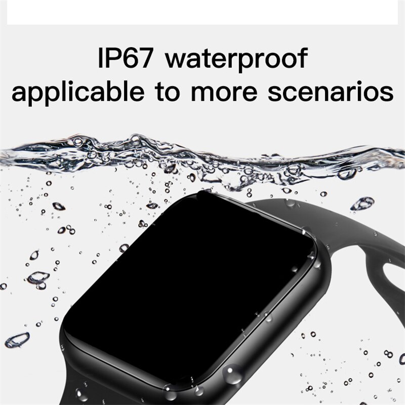 Cobrafly T500 PLUS Smartwatch - 44mm IWO Style - Bluetooth Call - Heart Rate & Fitness Tracker