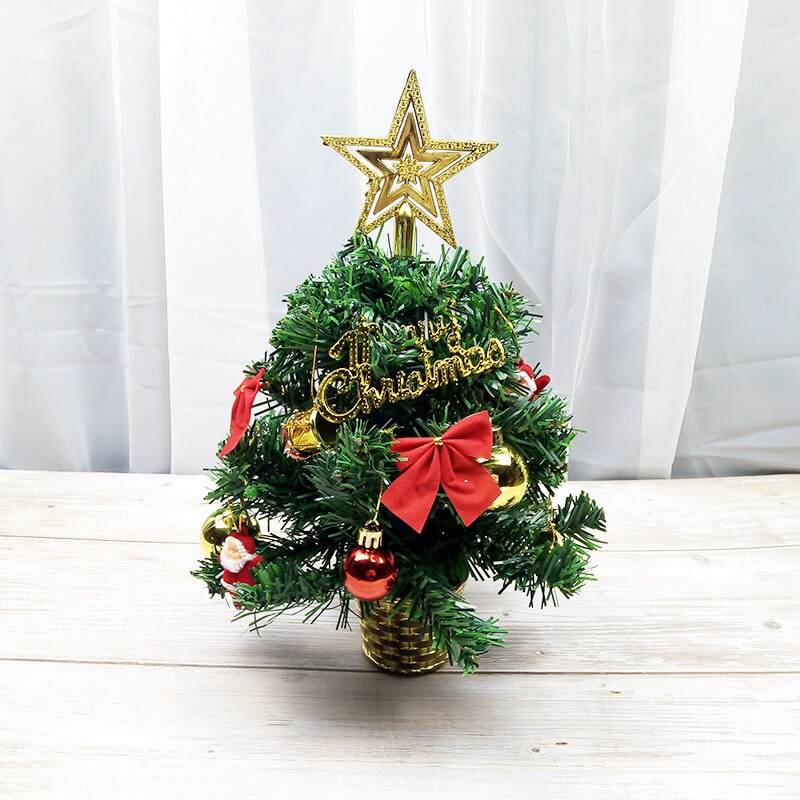 30cm Mini Christmas Tree Top Star Children's Tree Christmas Tree Toppers Xmas Decorations: Golden Red Ball