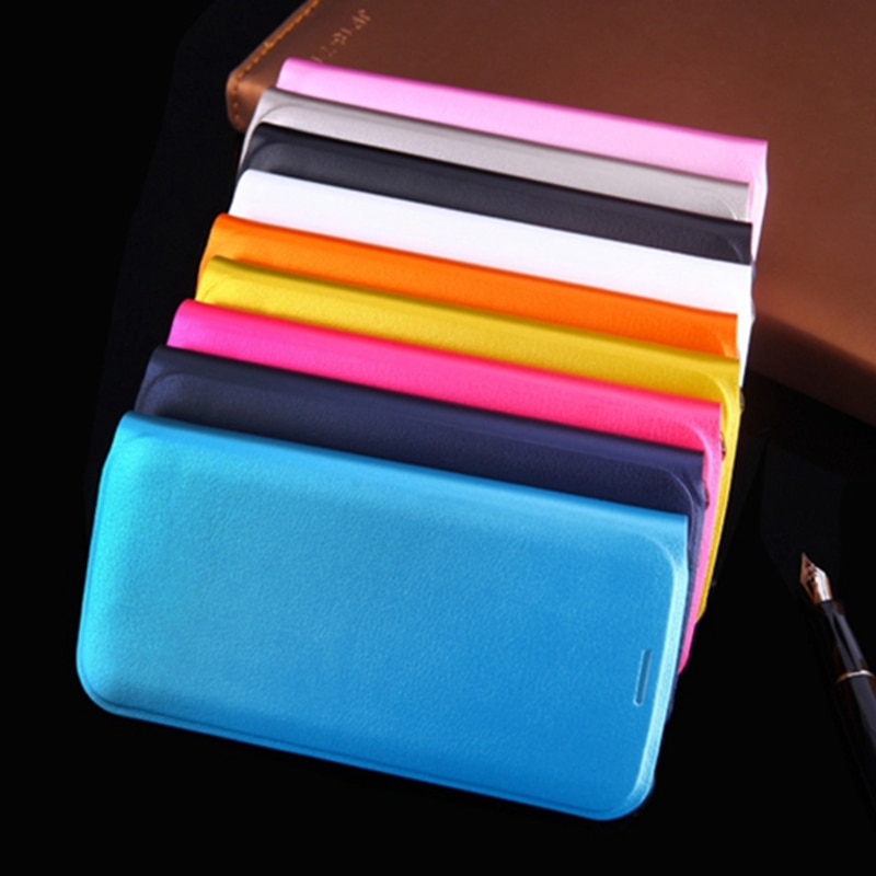 Slim Wallet Holster Original Leather Case Flip Cover Card Holder Sleeve Bag For Samsung Galaxy S6 G920 / S6 Edge G925 5.1inch