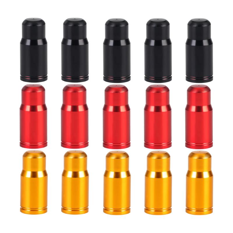 5 uds. Cubierta de polvo de válvula de Presta de bicicleta de aluminio tapones de neumáticos tapones valvula presta