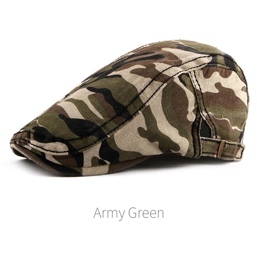 Rijpet katoenen hoed muts unisex retro stijl coole zonbescherming rijden warme veelkleurige hoeden krantenjongenspetten outdoor