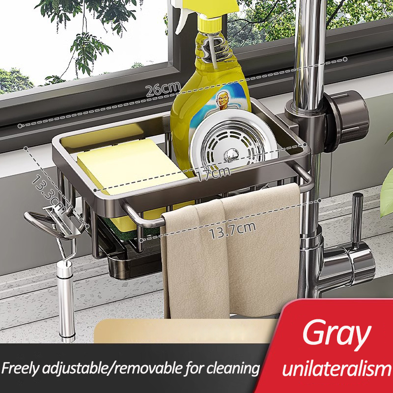 Hanging Kitchen Sink Organizer Shelf for Storage w... – Vicedeal
