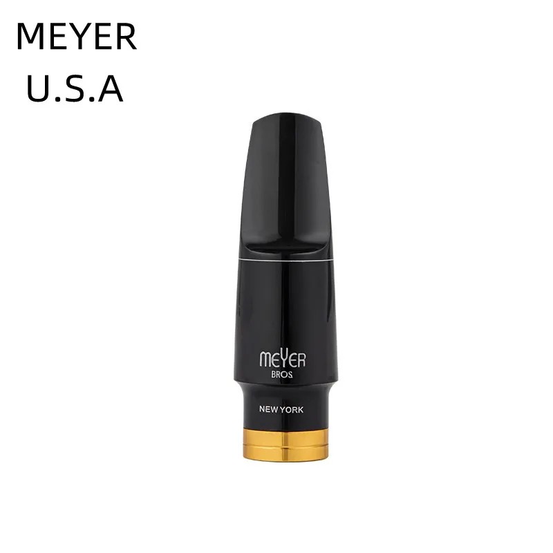 Meyer Alto Bakelit Saxophon Mundstück Für Beliebte Jazz Musik E Flache Ton Sax Instrument Zubehör