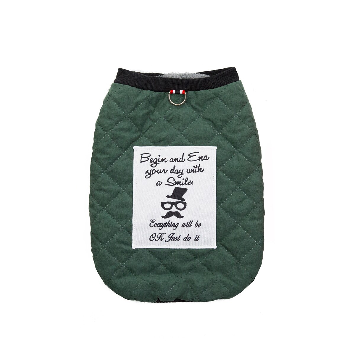 Animal de compagnie Bulldog loi combat Beijing Shar Pei chien coton manteau automne hiver épaissi 19 taureau Plaid coton manteau: C / M