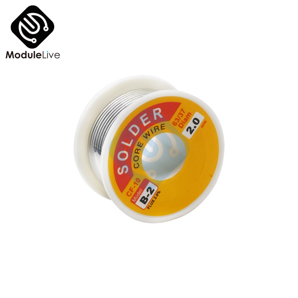 2.0MM rosin core solder wire 100g Rosin Core Welding Wires Tin Lead Solder Iron Wire Reel Soldering Tool Supplies DIY Kit