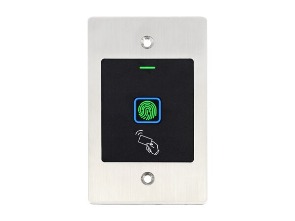 Embedded RFID Access Card Fingerprint 125KHz EM card Access Control Machine lP66 Waterproof Metal reader 100 user: only fingerprint