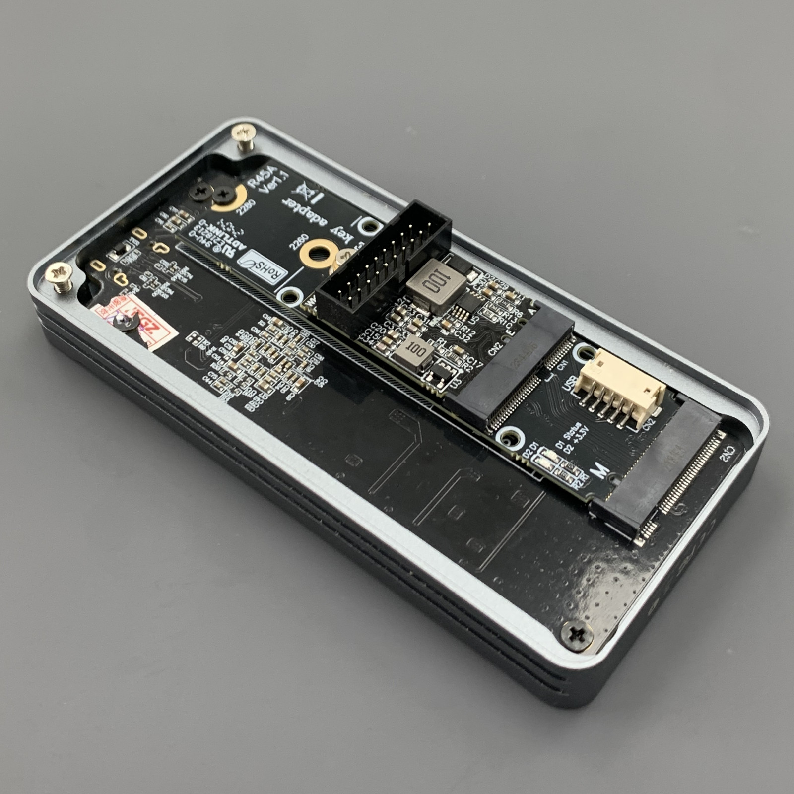 Interfaz ADT M.2 WiFi, llave a USB 3,0, placa base 19P/20P, placa adaptadora de Panel frontal para unidad de estado sólido de red inalámbrica USB