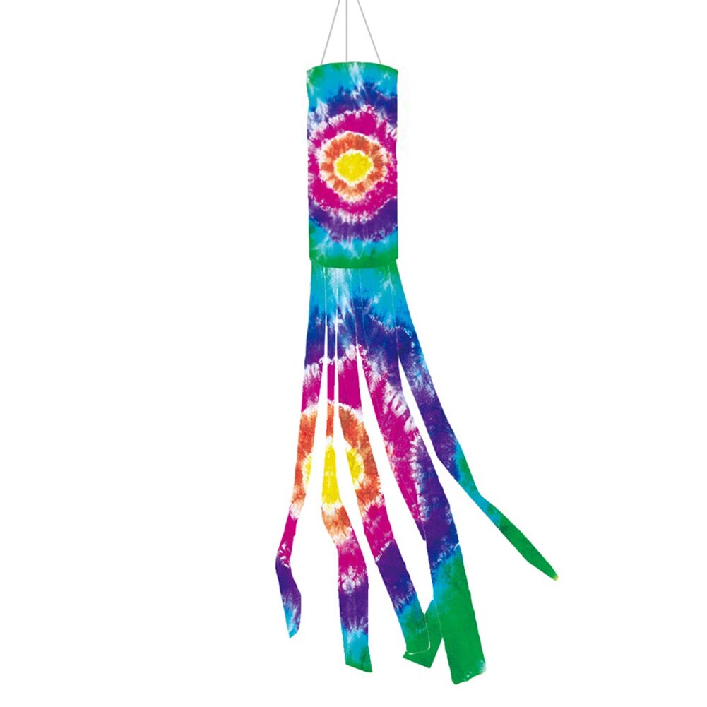 Bunte halloween-windsäcke, hängedekorationen, einzigartige Batik-windsäcke mit flaggenmuster für haus, garten, außendekoration, partyzubehör: A