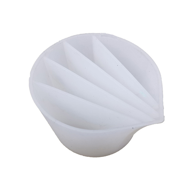 Hars Kom Mal, Siliconen Kom Mold Rond DIY 7,9 x 2,6 inch Non-Stick Hars