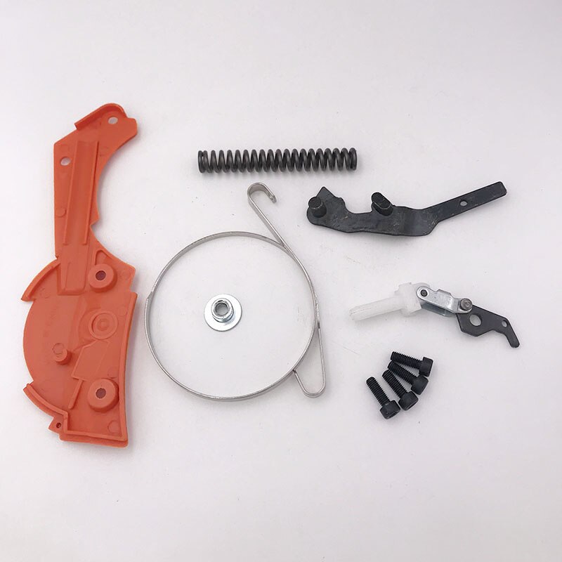 HUNDURE łańcuch hamulca zespół wiosna pokrywa staw kolanowy rękawem zestaw naprawczy dla HUSQVARNA 362 365 371 372 XP 372XP części robić pił łańcuchowych