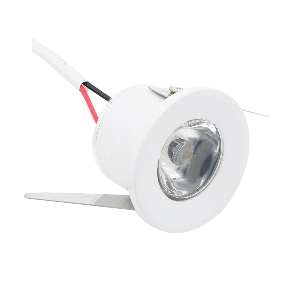 Mini LED Downlight Kleine Inbouwspot 1.5 w LED Lamp voor Kast, Kast, Thuis Plafond Licht, showroom Transformator inbegrepen