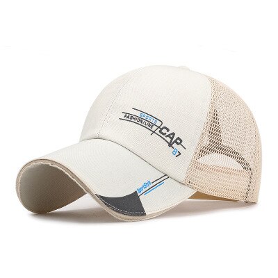 Gorra de tenis de verano para hombre, transpirable con gorra de béisbol Cierre trasero, ajustable, para tenis: ColorH