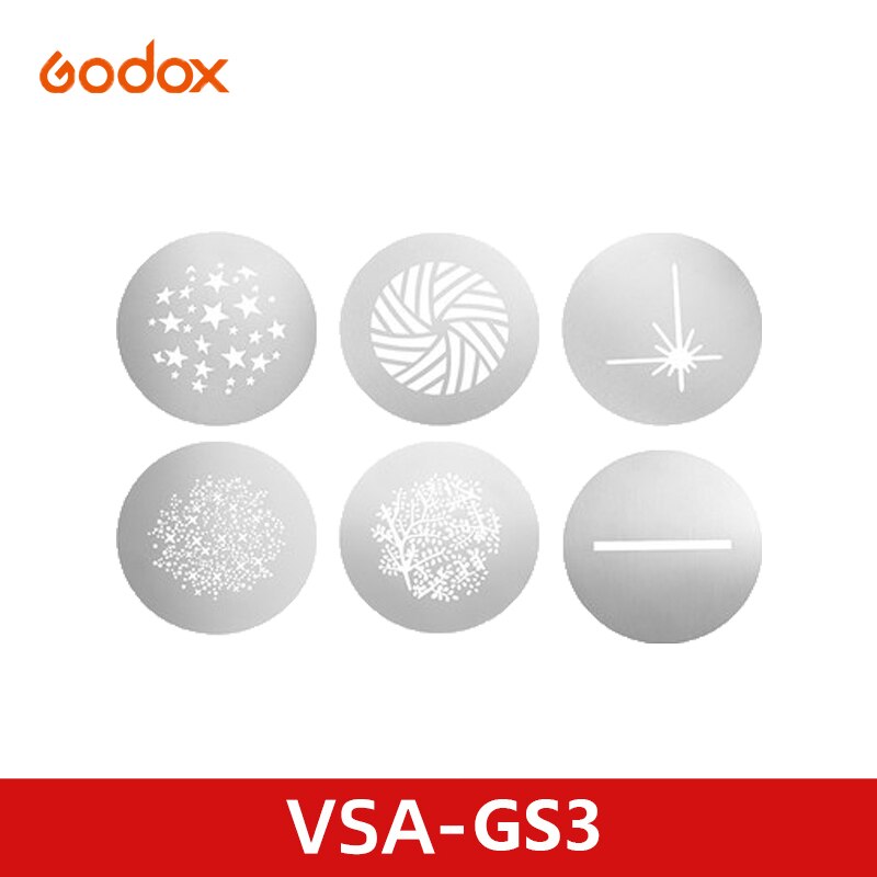 Godox VSA-19K VSA-26K VSA-36K Spotlight Attachment Conical Snoot Optical Condenser with Bowens Mount for VL300 SL150II LED Light: VSA-GS3
