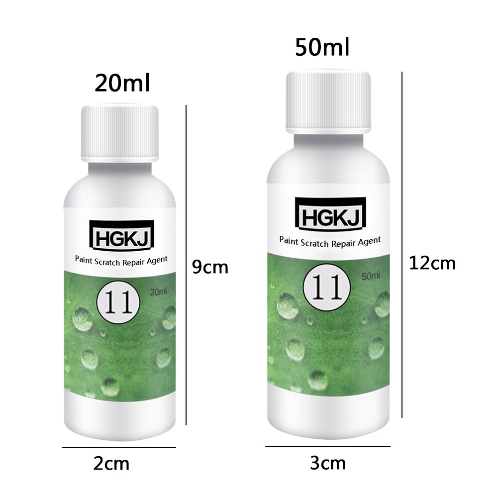 HGKJ-11 Vloeibare 50Ml/20Ml Auto Krassen Reparatie Agent Polijsten Wax Verf Scratch Repair Remover Verf Care Auto detaillering