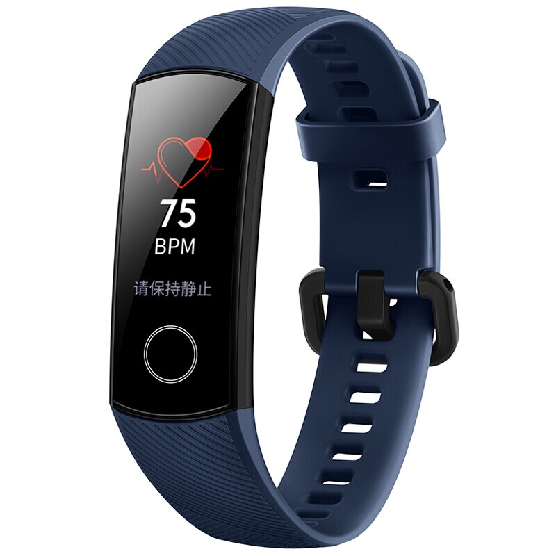 Original Huawei Honor Band 4 Smart Wristband 0.95" Touchscreen Swim Posture Detect Heart Rate Sleep Snap Call Message Show: Blue