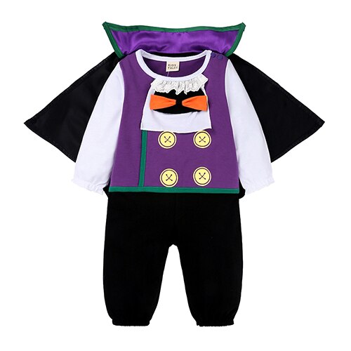 Baby Clothing Vampire with Cloak Halloween Costume Romper Autumn Baby Kids Outfit Clothes HY184: 18M